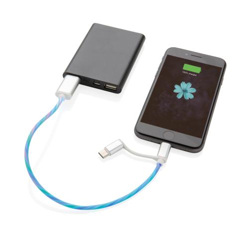 3-in-1 flowing light cable