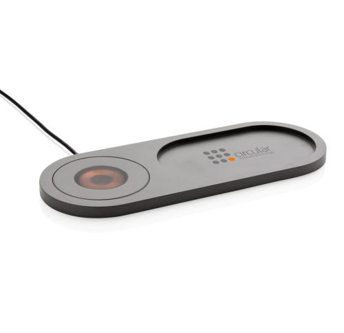 Encore 10W wireless charging valet tray