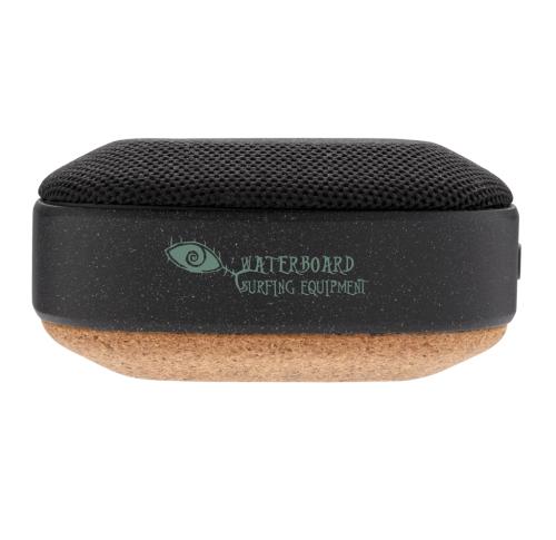 5W Wireless Mini Travel Speaker Waterproof Fabric and Cork