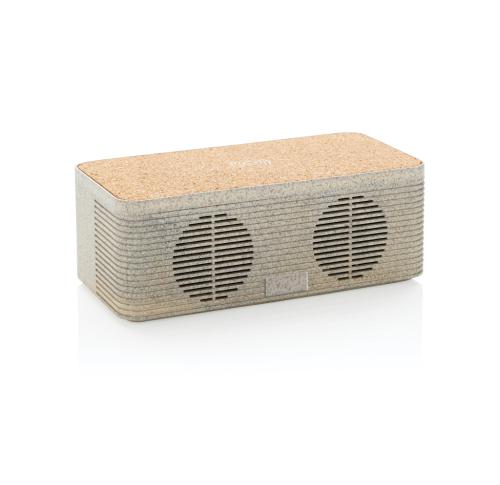 Wheatstraw wireless charging speaker