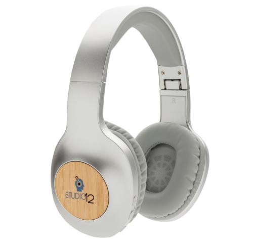 PrintedDakota Bamboo Wireless Headphone