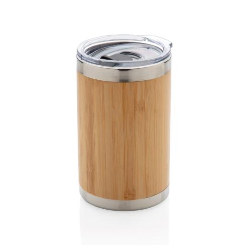 Bamboo coffee to go tumbler