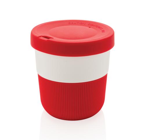 Eco PLA Cup Coffee To Go Red 