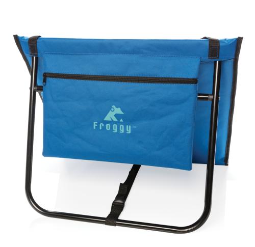 Foldable Beach Lounge Chairs Blue Custom Logo