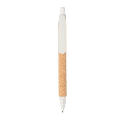 Recycled Branded  Pen Write Responsible White