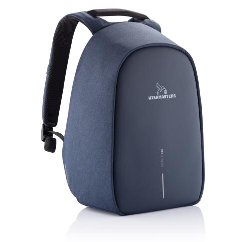 Branded Anti-theft Backpack - Bobby Hero Regular, Navy Blue