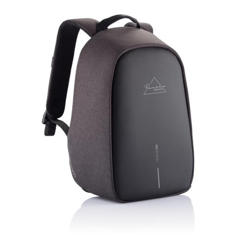 Branded Logo Bobby Hero Small, Anti-theft Backpacks - Black