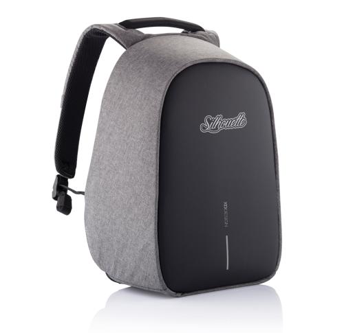 Bobby Hero XL, Anti-theft Backpacks Custom Printed - Grey / Black