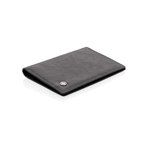 RFID anti-skimming passport holder