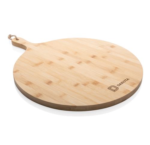 Branded Wooden Platter Boards Bamboo Round Serving Board Ukiyo 