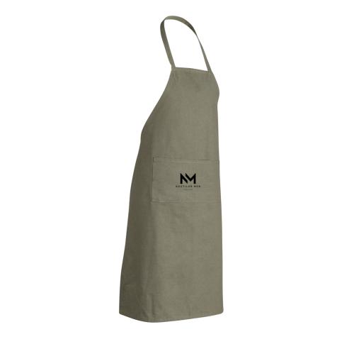 Impact AWARE™ Recycled Cotton Apron 180gr - Khaki Green