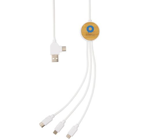 Ontario 1.2 metre 6-in-1 charging cable