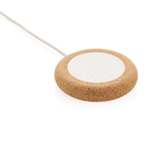 Cork and Wheat 5W wireless charger