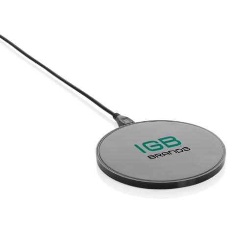 Promotional RCS Standard Recycled Plastic 10W Wireless Chargers