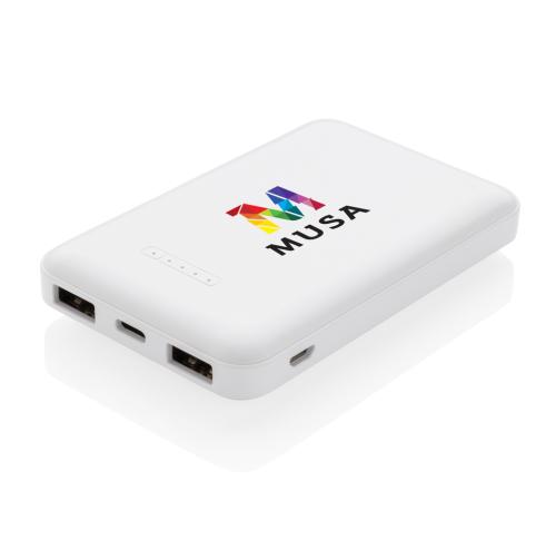 5.000 mAh wireless charging pocket powerbank
