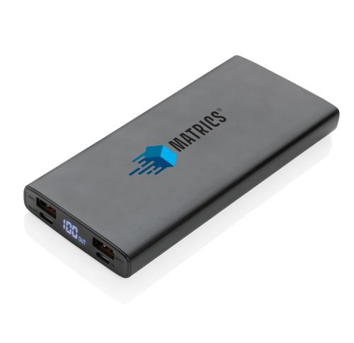 Aluminium 18W 10.000 mAh PD Powerbank