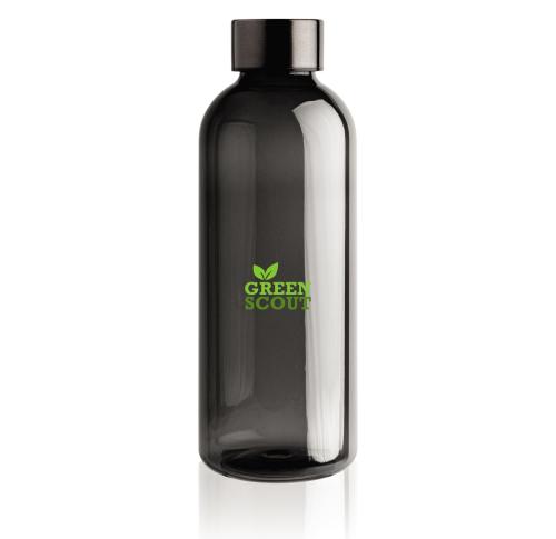 Leakproof water bottle with metallic lid