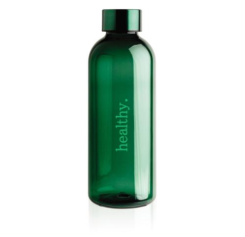 Leakproof water bottle with metallic lid