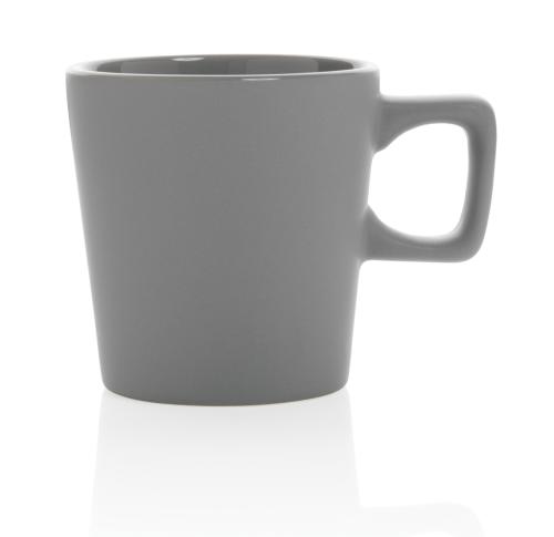 Custom Printed Ceramic Modern Coffee Mugs - Grey