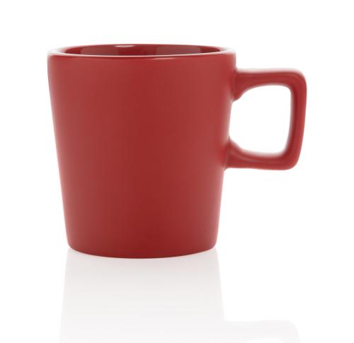 Business Ceramic Modern Coffee Mugs 350ml - Red
