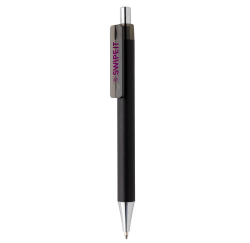 Business Logo Smooth Touch Pen X8 Black
