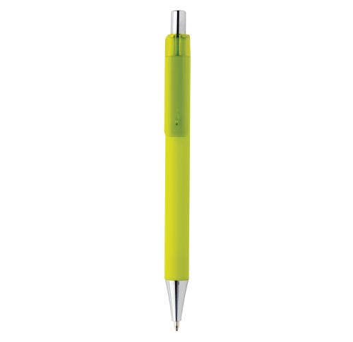 Printed Pen Smooth Touch Pen Lime Green X8