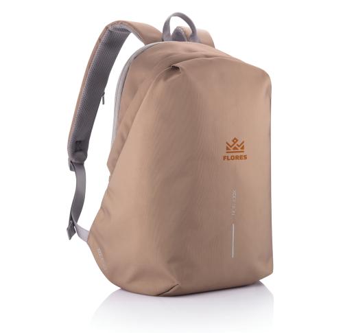  Custom Printed Anti Theft Backpacks Bobby Soft - Brown