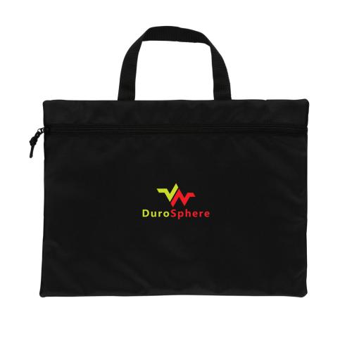 Printed Lightweight School Book Bags Document Bags Impact AWARE™ - Black