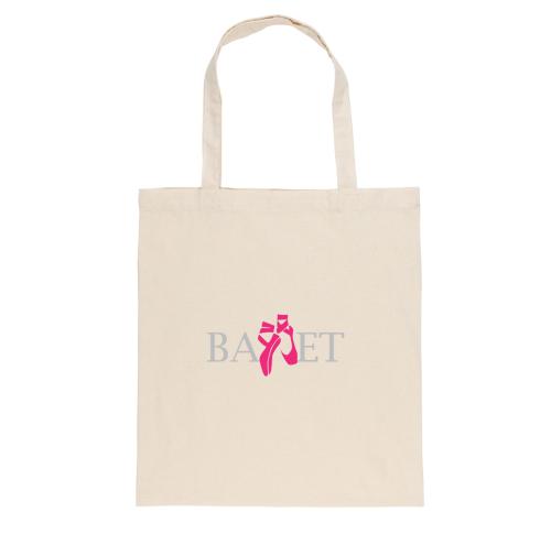 Promotional Recycled Cotton Tote 145g Impact AWARE™ - Natural