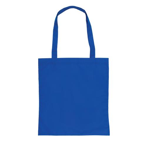 Custom Printed Eco Recycled RPET 190T Tote Bags Impact AWARE™ Blue