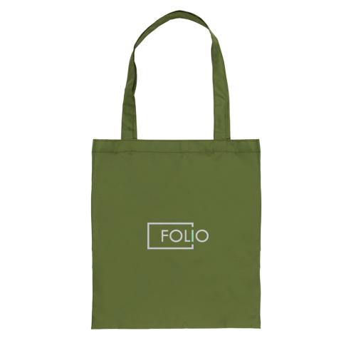 Custom Printed Eco Recycled RPET 190T Tote Bags Impact AWARE™ Green