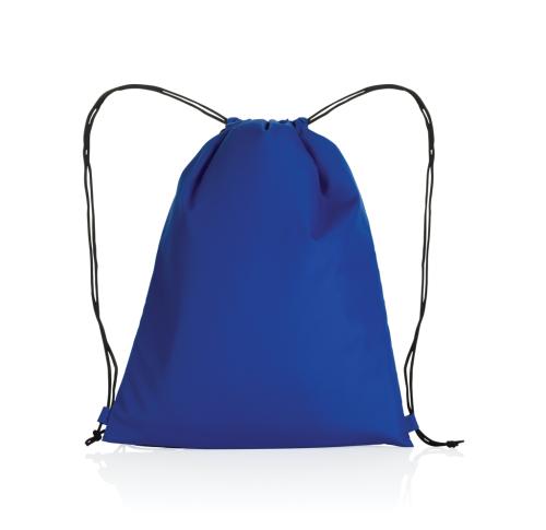 Customised Drawstring Bag Impact AWARE™ RPET 190T  - Blue