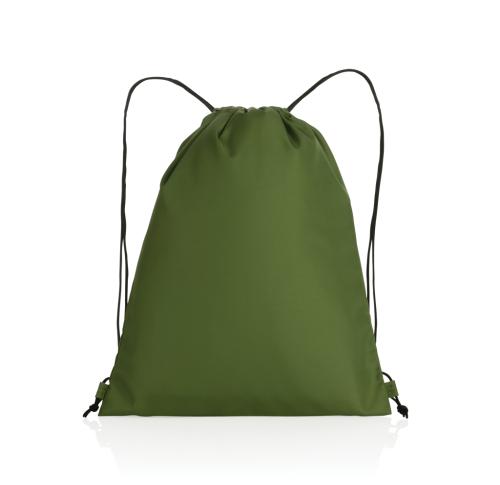 Recycled Promotional Drawstring Bag Impact AWARE™ RPET 190T Green