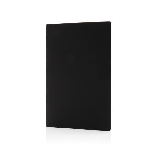 Softcover PU notebook with coloured edge