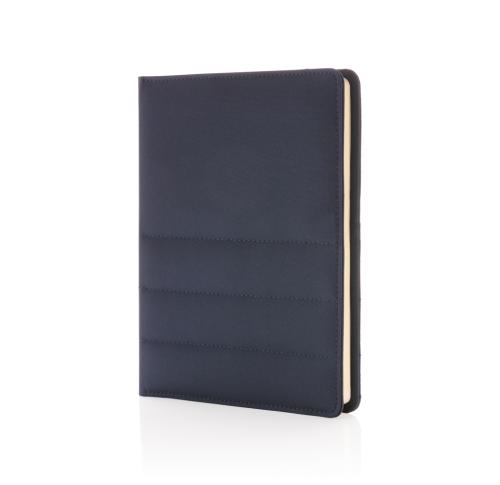 Branded Eco RPET A5 Notebooks Impact AWARE™ Navy Blue