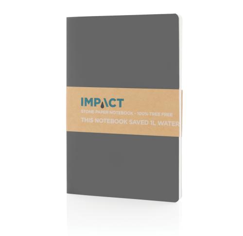 Custom Stone Paper Notebooks A5S Softcover Anthracite 