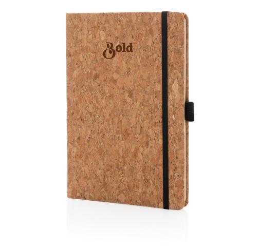Cork hardcover notebook A5