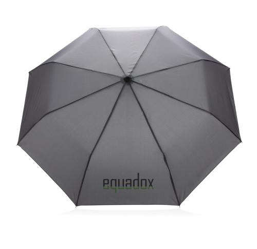 Printed Recycled Bamboo Mini Umbrella 20.5