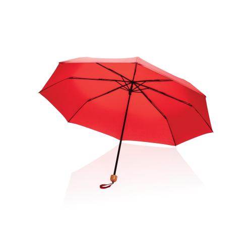 Printed Recycled Bamboo Mini Umbrella 20.5