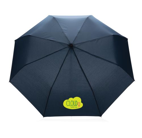 Printed Recycled Bamboo Mini Umbrella 20.5