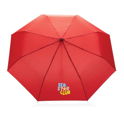 Custom Printed Compact Recycled Umbrellas 20.5