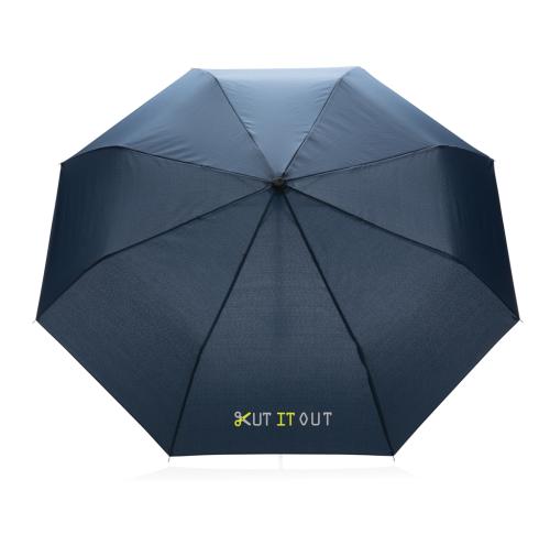 Custom Printed Compact Recycled Umbrella 20.5