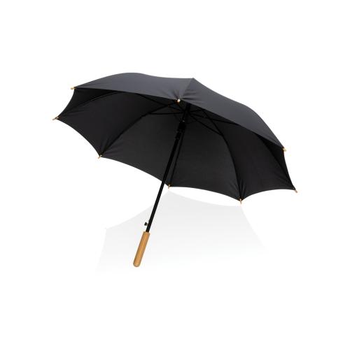 Promotional Printed Recycled Umbrellas Auto Opening Bamboo Impact AWARE™ 23