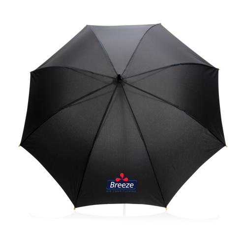 Promotional Printed Recycled Umbrellas Auto Opening Bamboo Impact AWARE™ 23