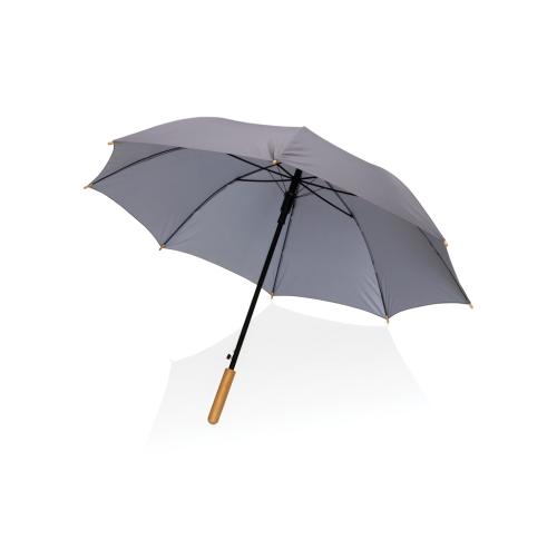 Promotional Printed Recycled Umbrellas Auto Opening Bamboo Impact AWARE™ 23