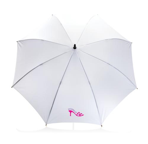 Promotional Printed Recycled Umbrellas Auto Opening Bamboo Impact AWARE™ 23