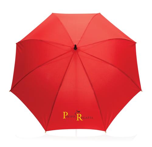 Promotional Printed Recycled Umbrellas Auto Opening Bamboo Impact AWARE™ 23