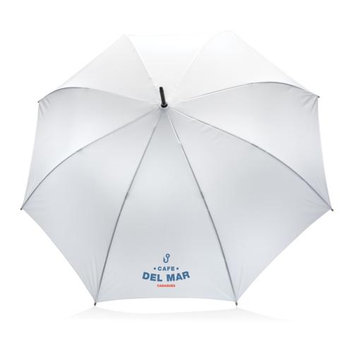 Branded Recycled Automatic Umbrella Bamboo 27