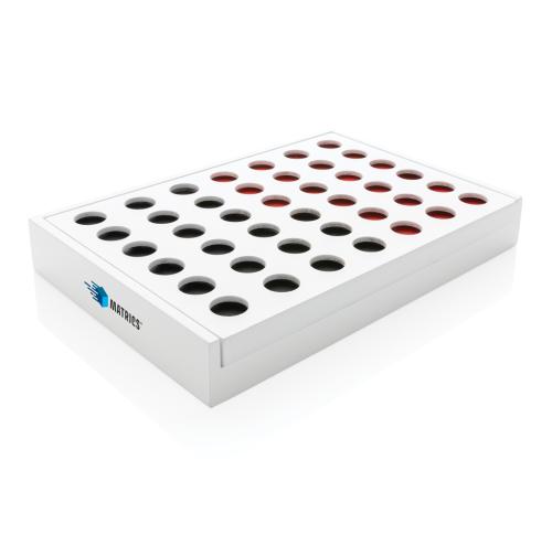 Connect Four Wooden Games Custom Logo