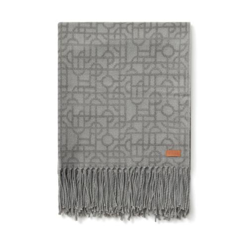 Eco Friendly Branded Geometric Blanket VINGA Verso 